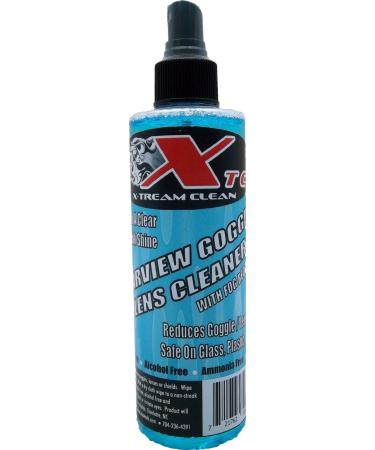 X-Tream Clean XTC05 Clearview Goggle and Lens Cleaner Spray with Fog Reducer - 8 oz.