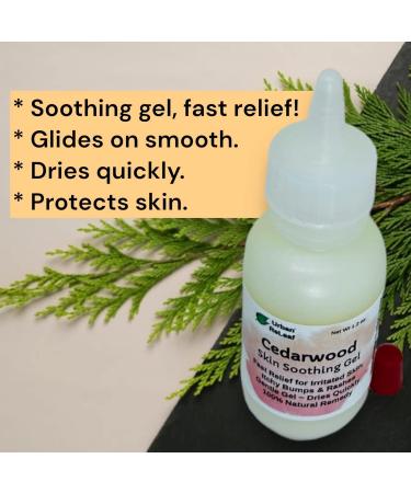 Urban ReLeaf Cedarwood Skin Soothing Gel - Fast Relief for Irritated Skin, Itchy Bumps, and Rash | 100% Natural Thuja Remedy - Buy Online on GoSupps.com