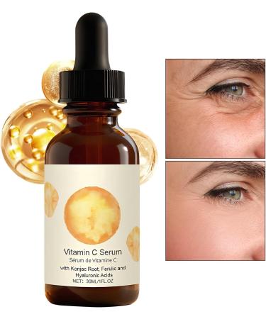  Dgayaeic Vitamin C Serum offers instant hydration 30ml moisturizing facial liquid light and nourishing drops for the skin fast absorption leaving skin soft and refreshed. - Buy Online on GoSupps.com
