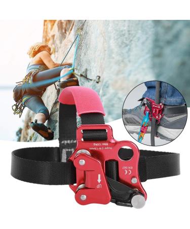 Jeanoko 7075 Aviation Aluminum Climbing Swimming Clamp - Adjustable Foot Stowing Clamp for Right Foot (Red) - International Shipping Available - Buy Online on GoSupps.com
