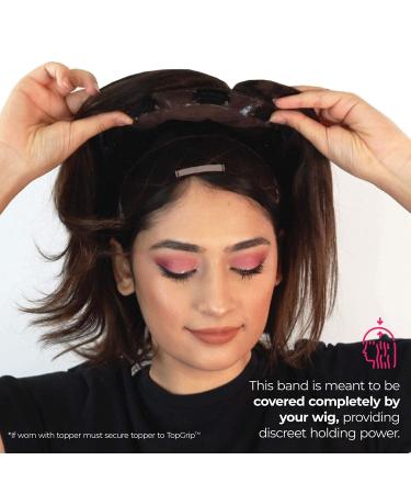 Milano Collection Top Handle - Adjustable Velvet Glue-Free Comfort Size L Chocolate Brown - Large E-commerce Shipping Internationally - Buy Online on GoSupps.com