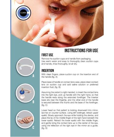 CHIO Premium Contact Lens Applicator & Inserter | Soft & Hard Lens Remover for Scleral GP Ortho-K | International Shipping Available - Buy Online on GoSupps.com