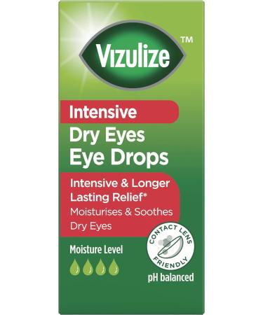 Vizulize Intensive Dry Eye Drop 10ml - Long-Lasting Relief for Dry, Irritated Eyes - Buy Online on GoSupps.com