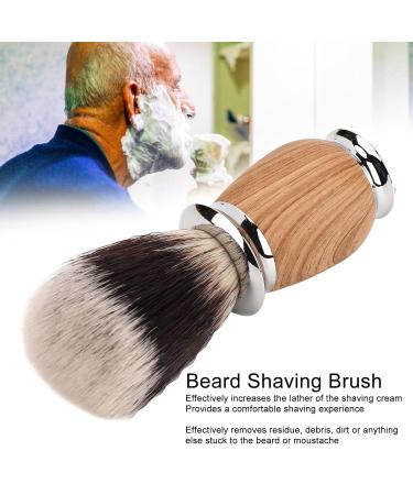 Handmade Mini Beard Brush & Men's Razor Brush - Professional Wooden Handle for Home Salon - Buy Online on GoSupps.com