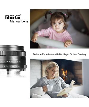 Meike 25mm F1.8 Wide Angle Lens for Panasonic Lumix Olympus M43 Cameras GH4 GH5 GH6 - Buy Online on GoSupps.com