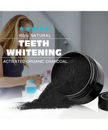 Yuicy Natural Charcoal Teeth Whitening Powder - Activated Carbon for Stain Removal & Fresh Breath | Buy Online - Buy Online on GoSupps.com
