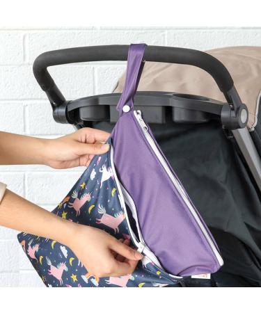 Daysskk Waterproof Wet Bag for Kindergarten Girls - Diaper Bag with Zipper Perfect for Swimming & Travel (30x40 cm) - Pattern 4 - Buy Online on GoSupps.com