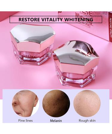 AILKE BOOST LUSTER AILKE Whitening Day & Night face cream deep clean skin removes dark spots sun spots wrinkles with sodium hyaluronate lightens face cream for men women 40 g pack of 1 1 copy - Buy Online on GoSupps.com