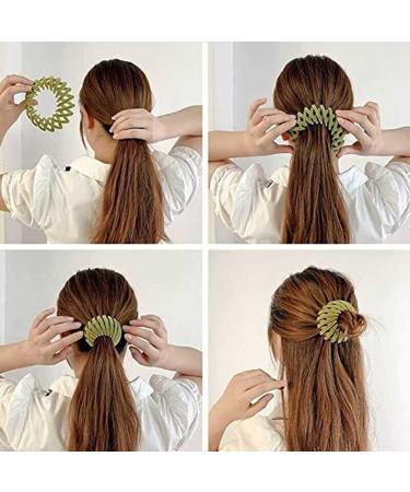 Zabernim Birds Nest Magic Hair Clip | Hair Bun Accessories for Women (7Pcs Mixed) - Buy Online on GoSupps.com