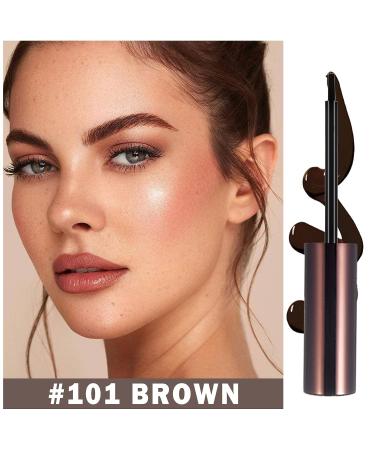 Peel Off Tattoo Eyebrow Gel - Natural & Waterproof Eye Brow Makeup (Brown) - Buy Online on GoSupps.com