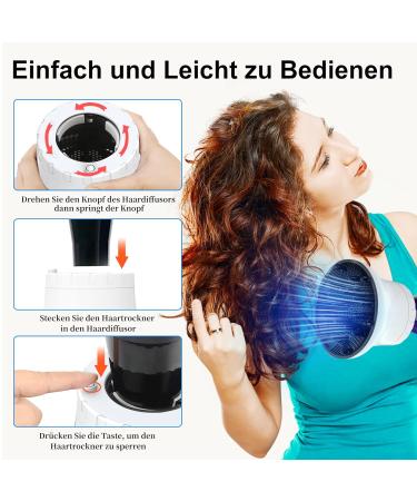 Buy Aisely Universal Hair Diffuser - Perfect Attachment for Curly & Wavy Hair Compatible with Blow Dryers (1.57-3.14 inches) - Fast International Shipping - Buy Online on GoSupps.com