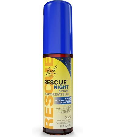 Rescue Remedy Bach RESCUE PASTILLES Black Currant Flavour Lozenges Natural Flower Essence & RESCUE NIGHT Spray Natural Flower Essence Vegan Gluten and Sugar-Free Vanilla 20mL - Buy Online on GoSupps.com