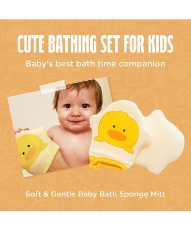 Bath Sponge Gift for Babies & Toddlers | Natural & Gentle Exfoliating Loofah | Pediatrician Approved - Buy Online on GoSupps.com