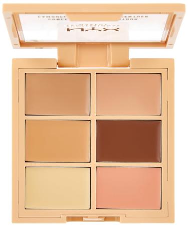 Buy NYX Concealer 3C Palette - Conceal Correct Contour Light 01 (9g) | International Shipping Available - Buy Online on GoSupps.com