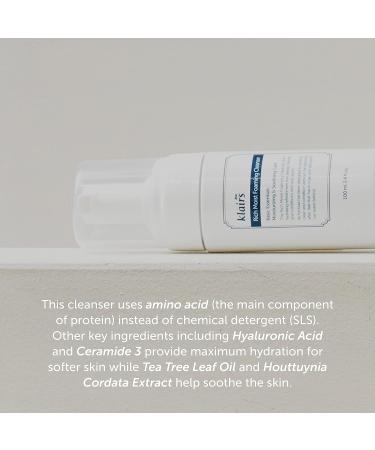 DearKlairs Rich Moist Foaming Cleanser 3.4 fl oz (100ml) | K-Beauty Skincare - Shop Now - Buy Online on GoSupps.com