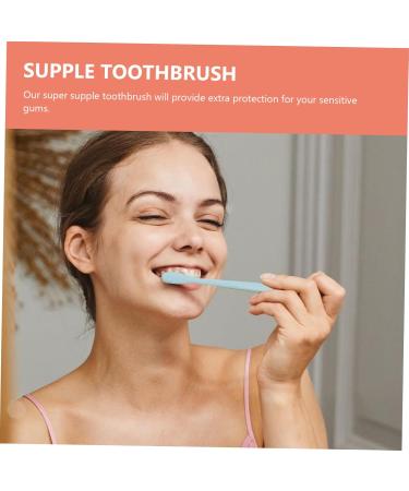 Mobestech 6th Soft Toothbrush Set - Travel-Friendly Oral Hygiene Tool for Whiter Teeth | Compact Nylon Brush for Tooth Cleaning - Buy Online on GoSupps.com