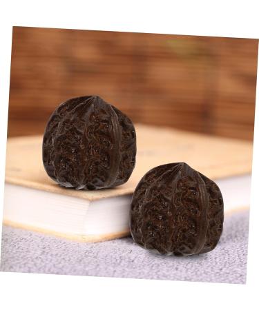 Magiclulu 12 Wooden Health Balls - Acupuncture Massage Device & Handcrafted Walnut Ornaments for Wellness & Relaxation - Buy Online on GoSupps.com