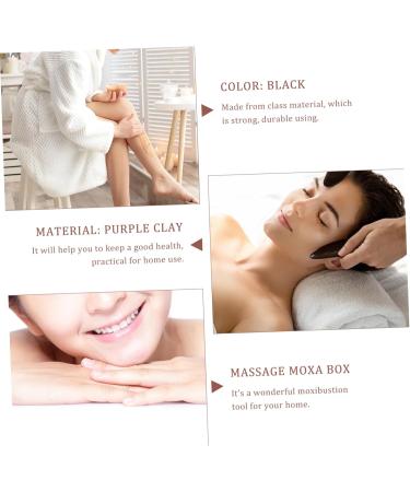Buy Gatuida 3 StK Moxibusion-Topf Face & Body Massage Suction Cups - Purple Tone Moxa-Stick Devices for Optimal Relaxation - Buy Online on GoSupps.com