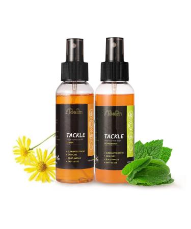 Shoe Deodorizer Foot Spray for Foot Odor & Sport Gear Special Herbal Smells Foot and Shoe Freshener - 4 OZ (Pack of 2)