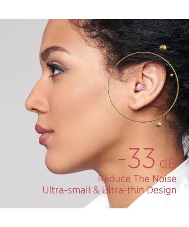 Reusable Ear Plugs for Sleeping - Noise Cancelling Hearing Protection Snoring & Concert Ear Protection - Flexible Silicone - Pink Medium - -30dB - Buy Online on GoSupps.com