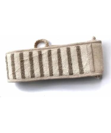 Exfoliating Body Wash Belt - Shower Scrubber for Men and Women - Natural Loofah Back Acne Cleaner - Buy Online on GoSupps.com