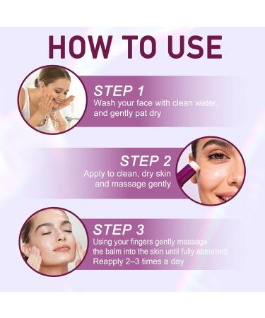 Calcium Volume Multi Balm | Calcium Volume Multi Balm Stick | Face Firming Serum Stick for Wrinkles | Hydrating & Moisturizing | Skincare for Eyes Neck Face & Lip (1) - Buy Online on GoSupps.com