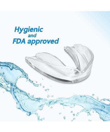 Premium BPA-Free Mouthguard Set of 6 | Customizable Dental Night Guards for Teeth Grinding & Clenching | One Size Fits All - Ideal for Bruxism - Buy Online on GoSupps.com