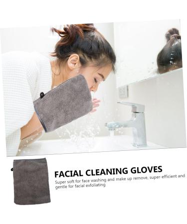 FOMIYES 18 Pcs Fiber Makeup Remover Gloves - Soft Cleansing Mittens & Microfiber Cloths for Effortless Makeup Removal | International Shipping Available - Buy Online on GoSupps.com