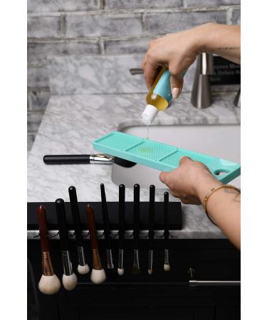 Buy Makeup Brush Cleaner - Conditions & Protects | No Residue Formula | Quickly Cleans Foundation Brushes | Plant-Derived Ingredients | 4 Oz - International Shipping Available - Buy Online on GoSupps.com