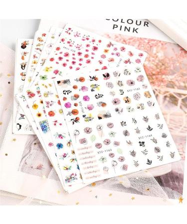 Aeromdale Nail Art Stickers (24pcs) - DIY Nail Decals & Tip Decor for Manicure - International Shipping Available - Buy Online on GoSupps.com
