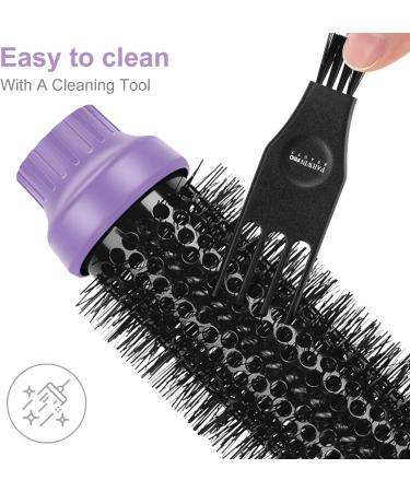 PARWIN PRO BEAUTY One-Step Hair Dryer Brush 4-in-1 Volumizing Hot Air Brush - 1000W Purple - Buy Online on GoSupps.com