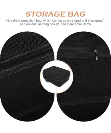 FOMIYES 1pc Hair Dryer Storage Bag Waterproof Makeup Bag Hair Dryer Case Cover Travel Bag for Hair Dryer 27.5x21cm Black - Buy Online on GoSupps.com