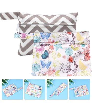 Healeeved 6 STK Storage Bag - Zipper Period Bag for Women | Eco-Friendly Portable Diaper & Period Pocket | 3 Colors 18x14cm - Practical Female Care Solution - Buy Online on GoSupps.com