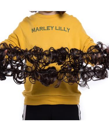 Ponytail Extension Hairpiece - Voluminous Medium Brown Hair Tie Updos & Buns | Realistic Look for Effortless Style - Buy Online on GoSupps.com