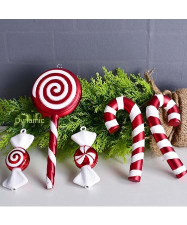 Travelfreely Christmas Decorations Red and White Sweets Lollipop Stick Combination Decoration Party Decoration - Buy Online on GoSupps.com