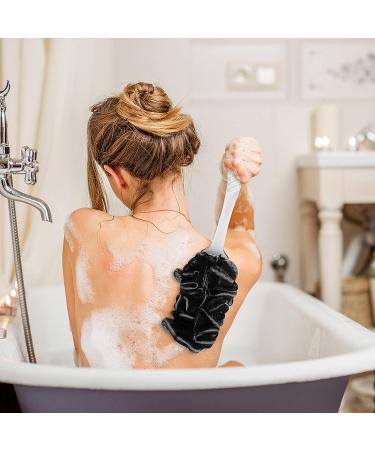 MAVGV Scalp Massager Shampoo Brush Loofah Set with Long Handle Back Brush and Bath Loofahs - Buy Online on GoSupps.com