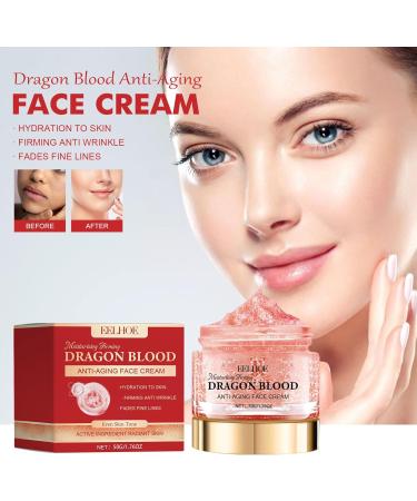 Dragon's Blood Easy Cream Placenta Dragon Blood Cream Royal Dragon Blood Cream Niacinamide for Post-Acne Marks Encapsulated Colour Pigments Black Oat Plump and Smooth Skin (50g) - Buy Online on GoSupps.com