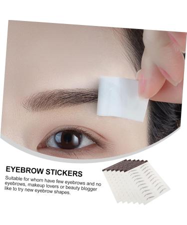 Baluue 42 Pcs Eyebrow Stickers Grooming Shaping Eyebrow Sticker Eyebrow 4d Peel Hair Water Transfer Paper - Buy Online on GoSupps.com