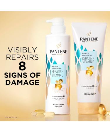 Pantene Pro-V Miracles Bond Repair Keratin + Vitamin E 1 Minute Miracle Conditioner 325mL - Buy Online on GoSupps.com