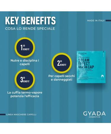  GYADA COSMETICS GYADA COSMETICS Fabric Hair Mask - Nourishing and Shrinking - 60 ml - Buy Online on GoSupps.com