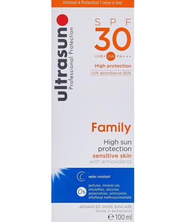 Ultrasun Family SPF30 - High Protection Sunscreen for All Ages - Buy Online on GoSupps.com