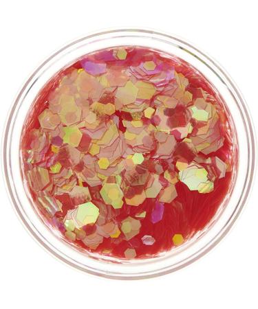 Moon Glitter Cherry Iridescent Chunky Glitter - 3g - Festival Makeup for Face, Body, Nails, Hair & Lips - Buy Online on GoSupps.com