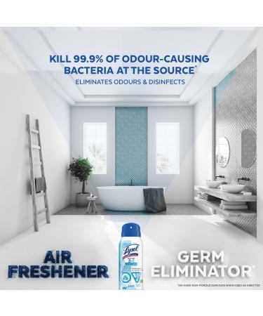 Lysol NeutraAir 2in1 Ocean Breeze Disinfects Kills Odour Causing Bacteria Kills 99.9% of Viruses & Bacteria 283g - Buy Online on GoSupps.com