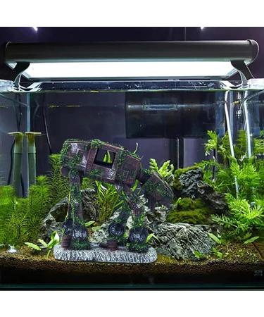 Zhiyuan Synthetic Resin Aquarium Decorations - Robot Cave & Dog Ornaments for Small & Medium Aquariums - Buy Online on GoSupps.com