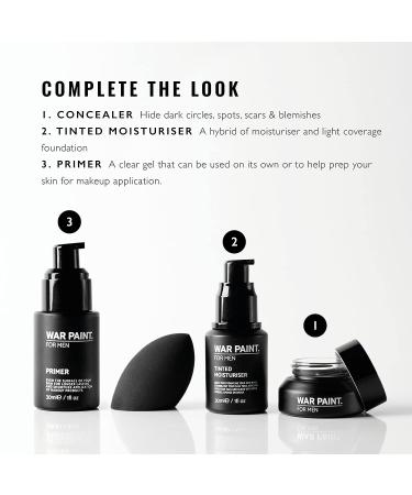 War Paint For Men Angled Makeup Brush - Vegan & Cruelty-Free - Buy Online on GoSupps.com