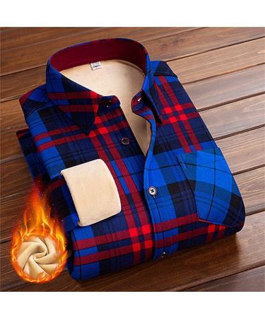 Women's Plaid Warm Shirt - Plush Thickened Winter Casual Wear - Fall X-Large - Buy Online on GoSupps.com