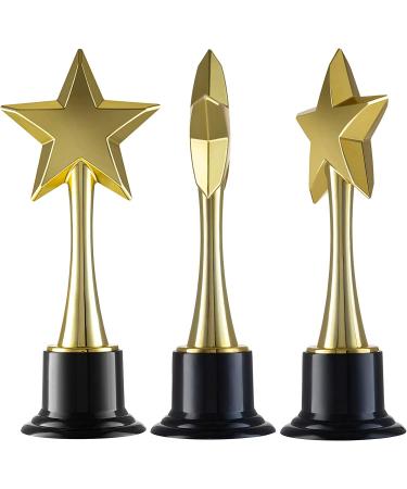Prextex 10-Inch Gold Star Award Trophy - Ideal for Trophy Awards, Parties, and Celebrations - Buy Online on GoSupps.com