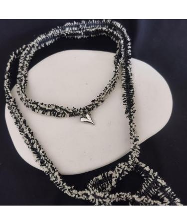 OralGos Elegant Heart Pendant Necklace Adjustable Choker & Long Strap Clavicle Chain for Women | Perfect Gift - Buy Online on GoSupps.com