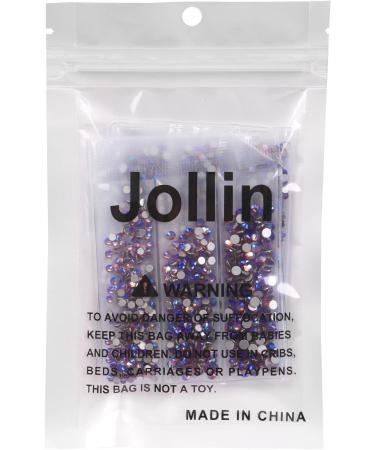 Jollin 3456pcs Flatback Rhinestones Glass Charms Diamantes Gems Stones for Nail Art 6 Size ss4 ss12 Light Purple AB - Buy Online on GoSupps.com