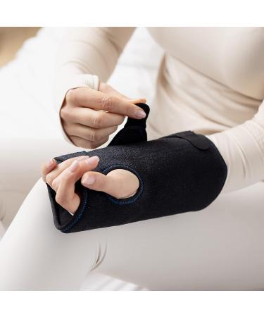 Navari Reusable Wrist Gel Compress - Cold & Warm Therapy Cooling Pad with Velcro & Neoprene - Ideal for Pain Relief - Buy Online on GoSupps.com